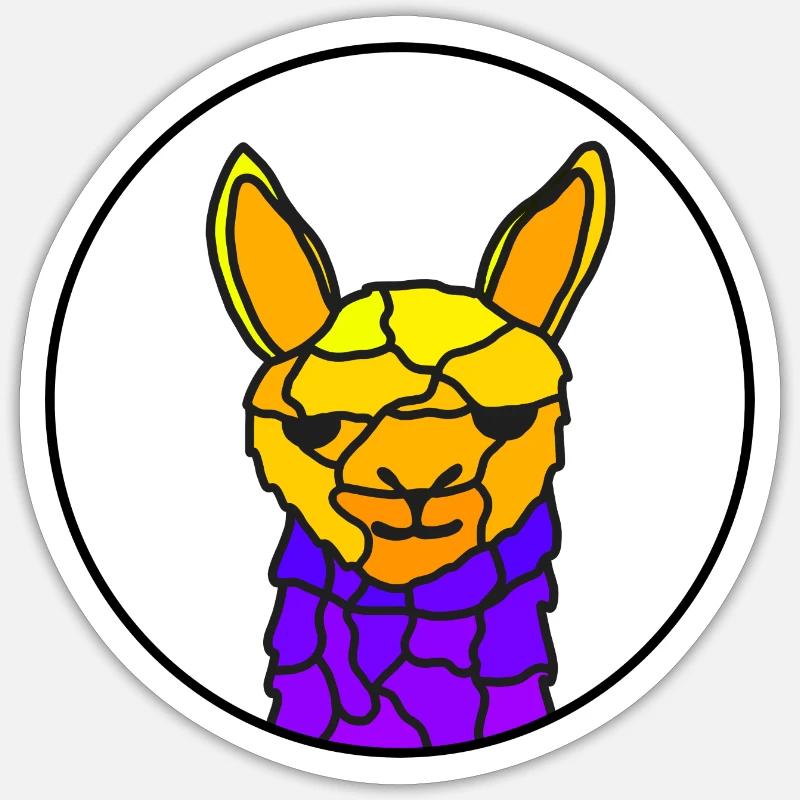 Sticker Größe S (10 x 10 cm) - 