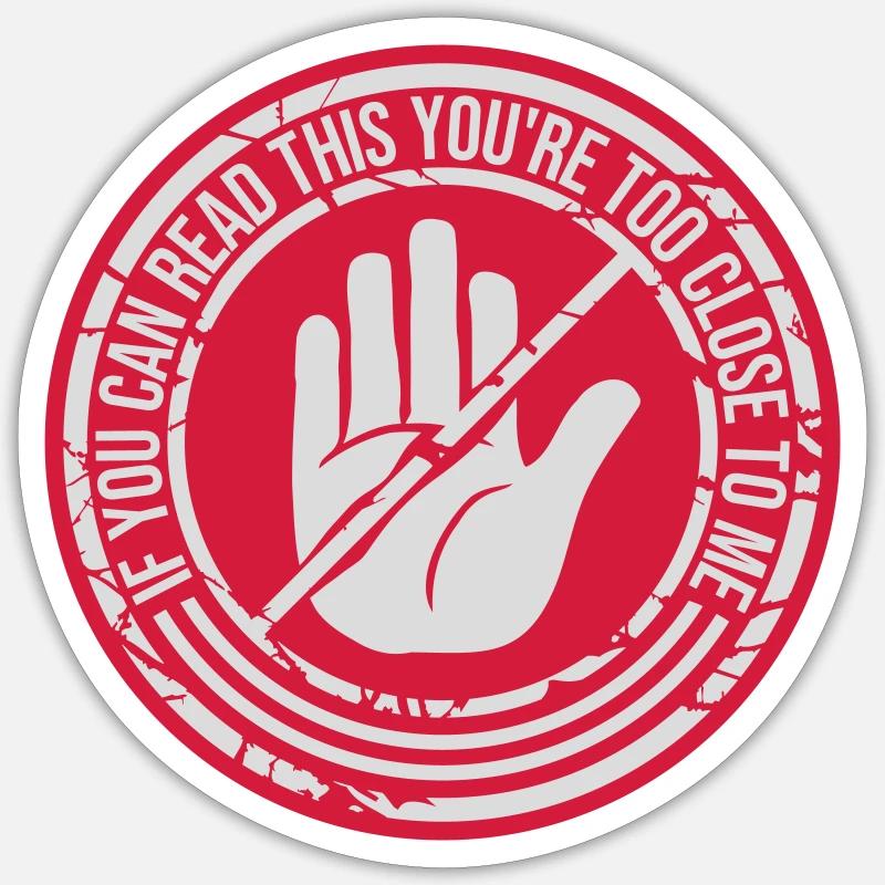 Sticker size S (10 x 10 cm) - 