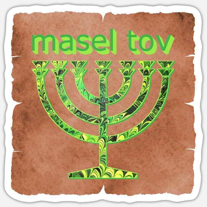 masel tov e 35 Sticker Größe S (10 x 10 cm)