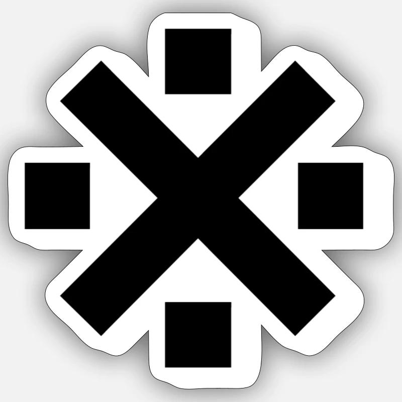 Sticker Größe S (10 x 10 cm) - 