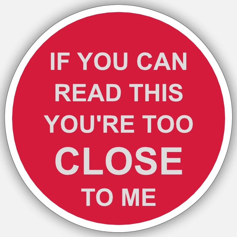 Sticker size S (10 x 10 cm) - 