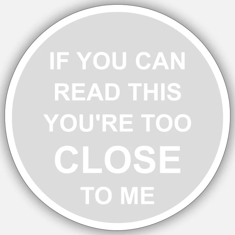 Sticker taille S (10 x 10 cm) - 