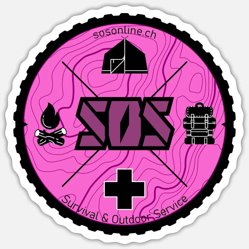 Sticker Größe S (10 x 10 cm) - 