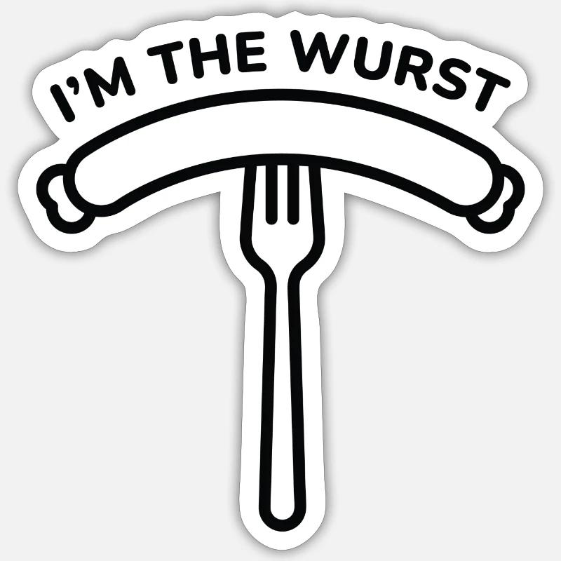 Sticker Größe S (10 x 10 cm) - 