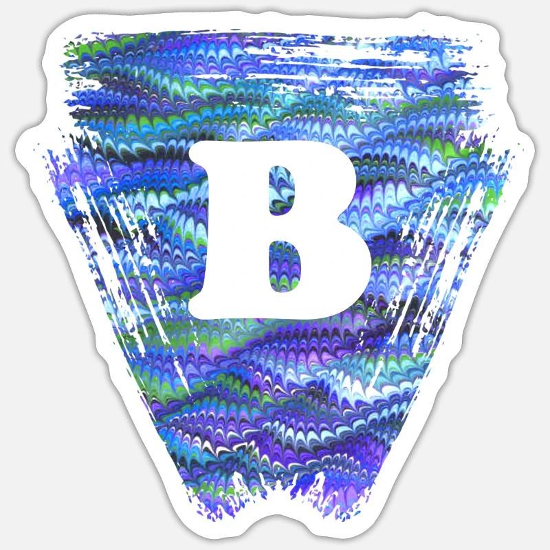 Triangle E 103 B - Sticker taille S (10 x 10 cm) - blanc mat