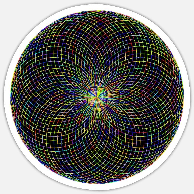 Muster Sticker Größe S (10 x 10 cm)