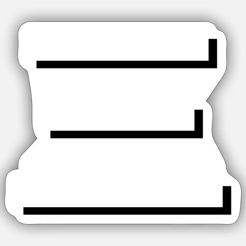 Sticker size S (10 x 10 cm) - 