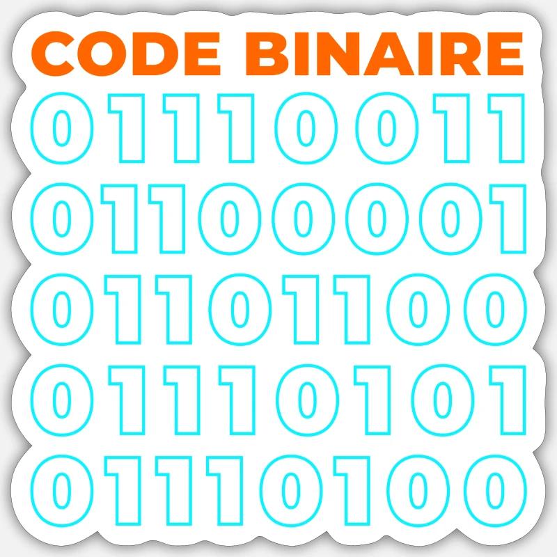 Sticker taille S (10 x 10 cm) - 