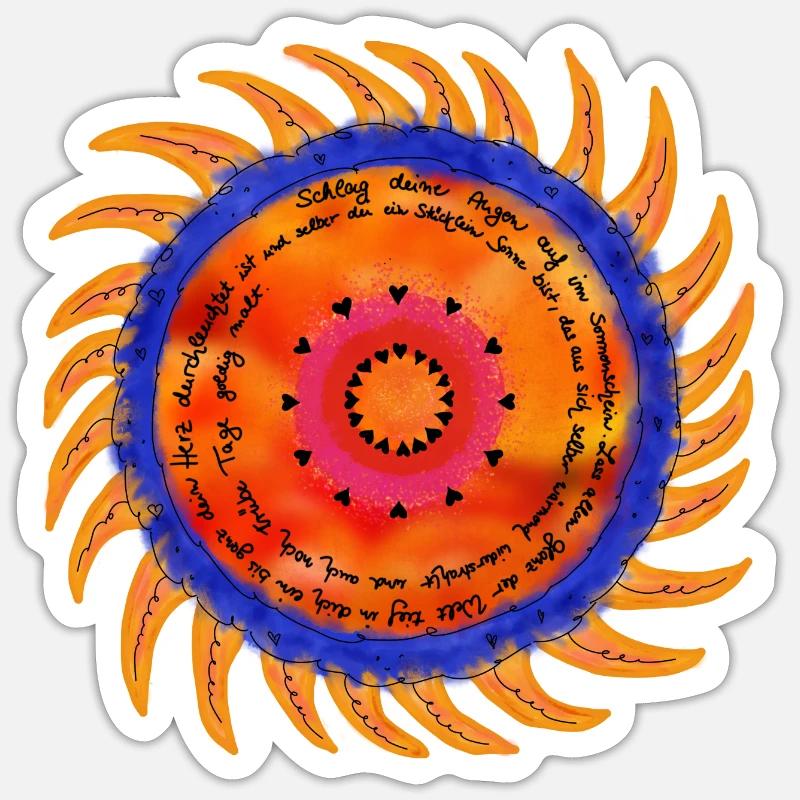 Sticker taille S (10 x 10 cm) - 