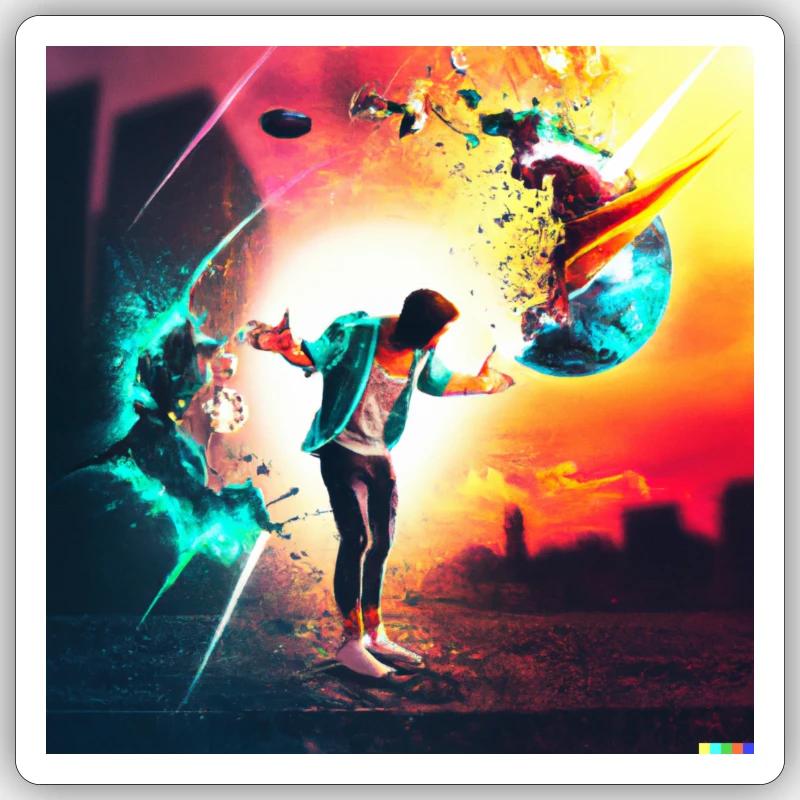 Sticker size S (10 x 10 cm) - 