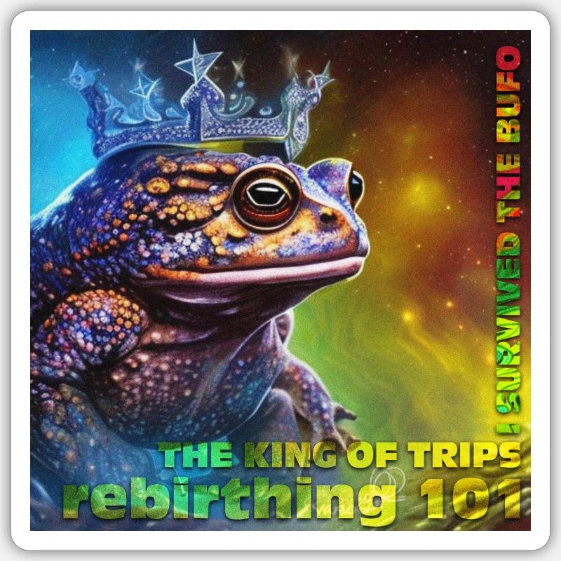 bufo •02 Sticker Größe S (10 x 10 cm)
