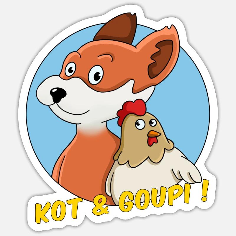 Sticker taille S (10 x 10 cm) - 