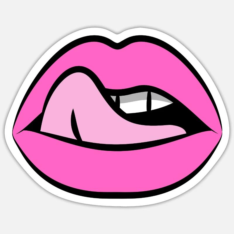 EN-CAS - Sticker taille S (10 x 10 cm) - blanc mat
