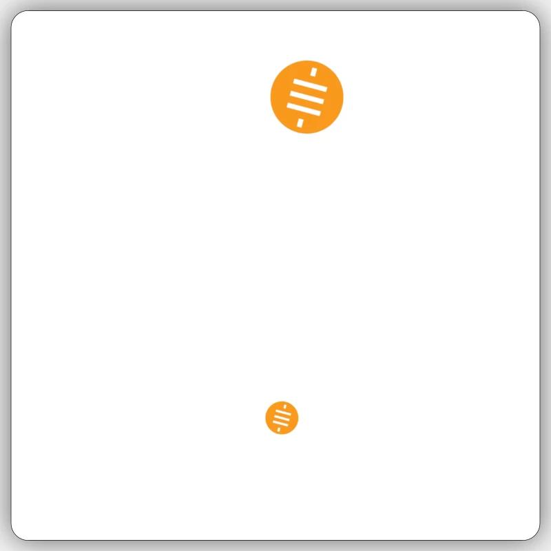 Satoshi - Stack Sats allen Bitcoinern ein Begriff Sticker Größe S (10 x 10 cm)