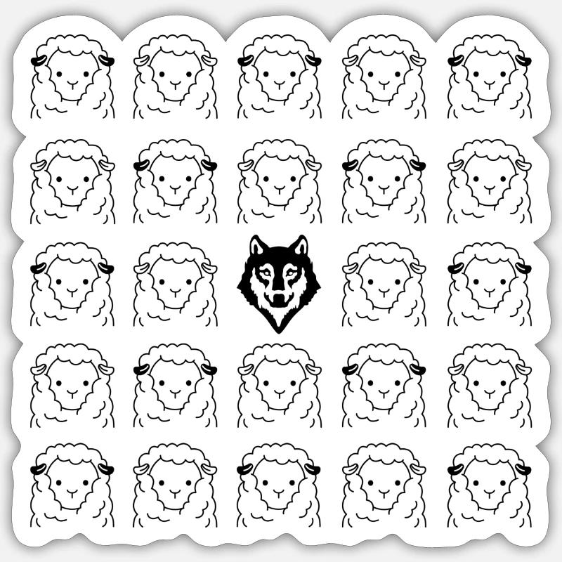 Sticker Größe S (10 x 10 cm) - 