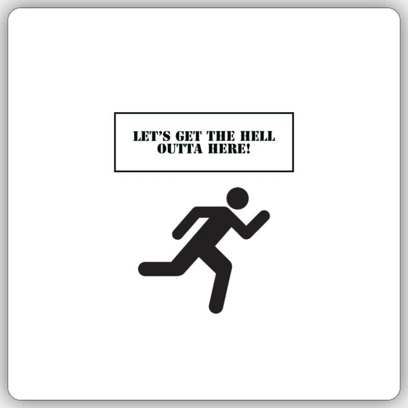 Sticker taille S (10 x 10 cm) - 