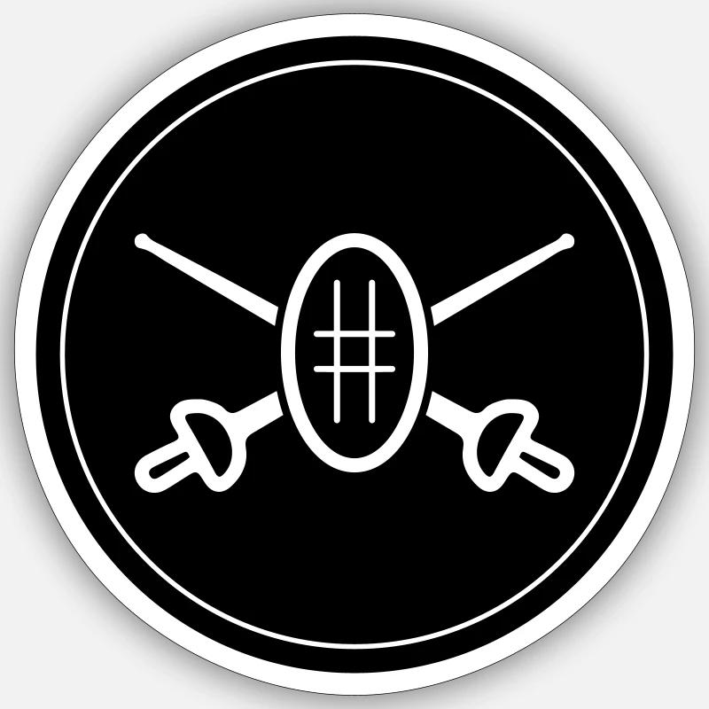 Sticker Größe S (10 x 10 cm) - 