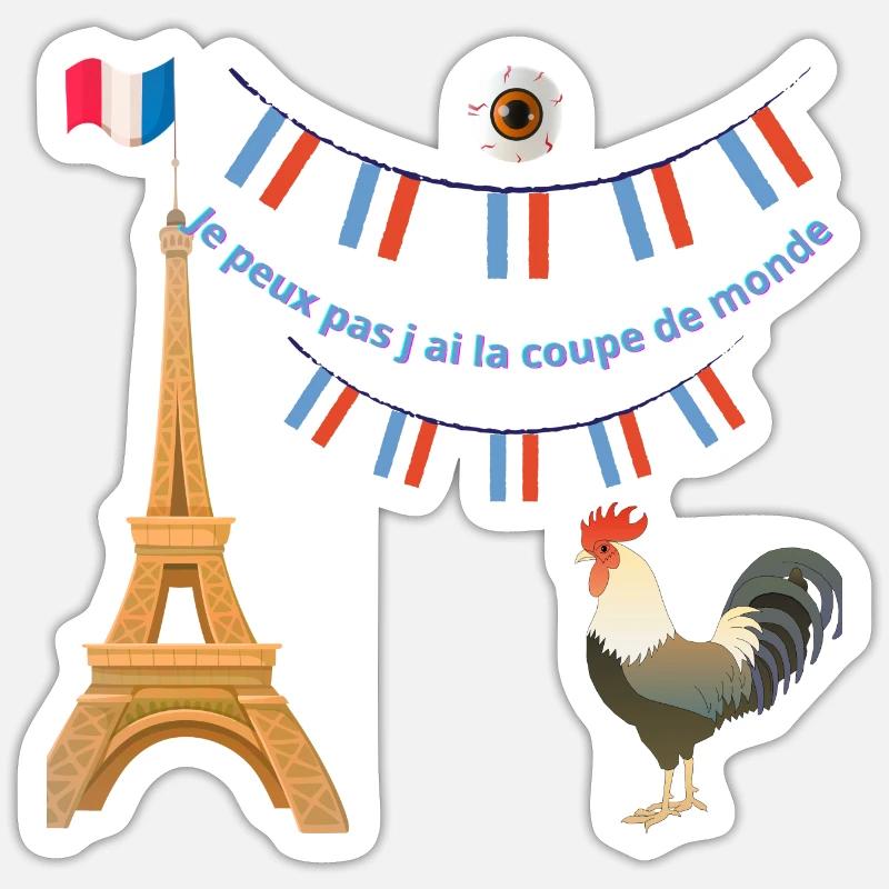 Sticker taille S (10 x 10 cm) - 