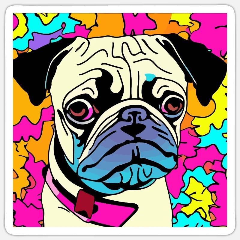 Sticker taille S (10 x 10 cm) - 