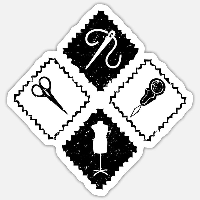 Sticker Größe S (10 x 10 cm) - 