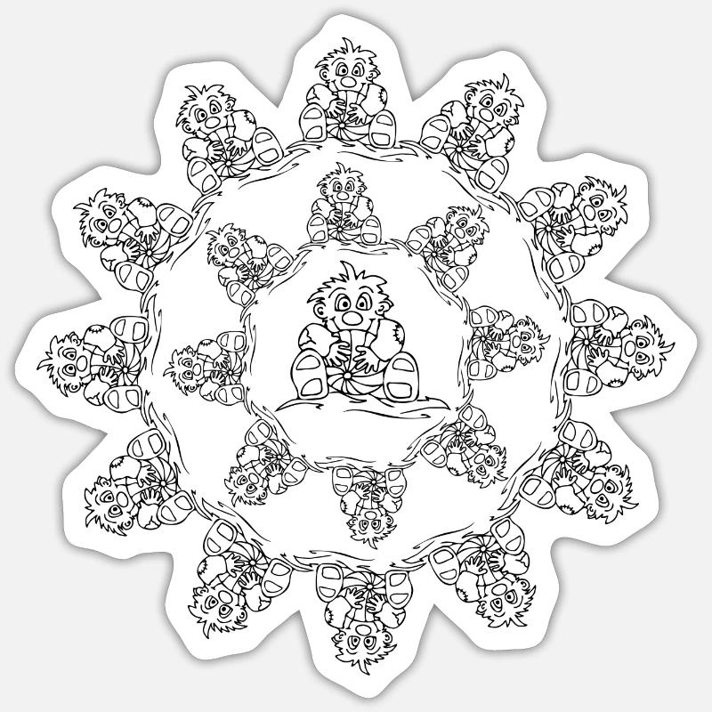 Sticker taille S (10 x 10 cm) - 