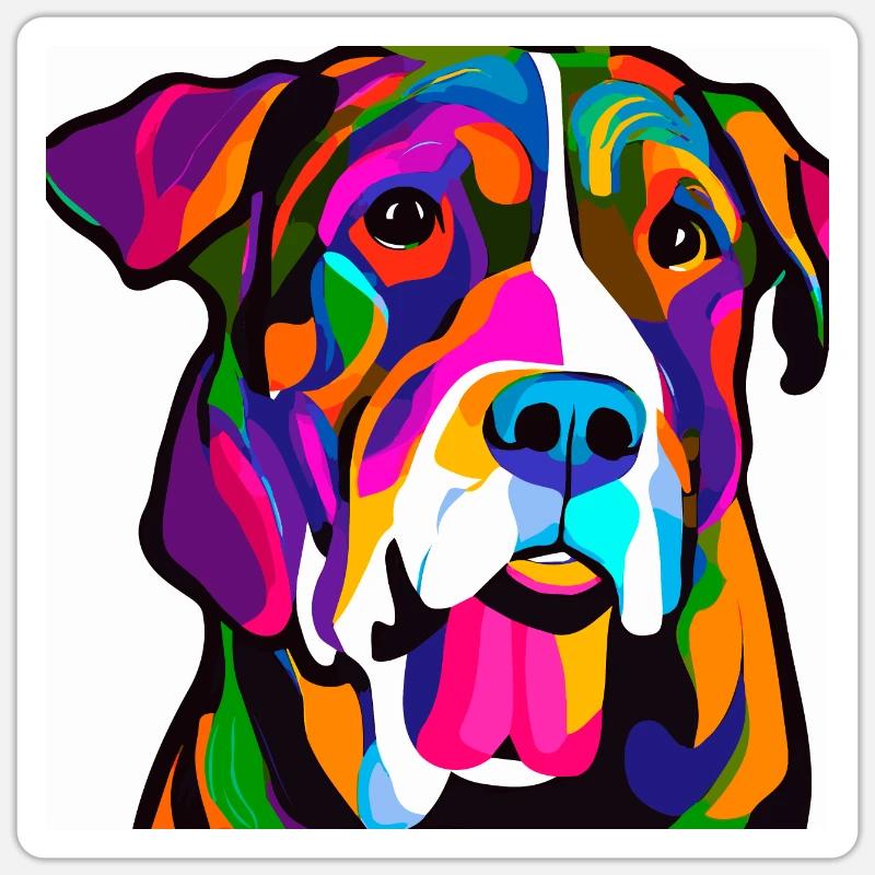 Sticker taille S (10 x 10 cm) - 