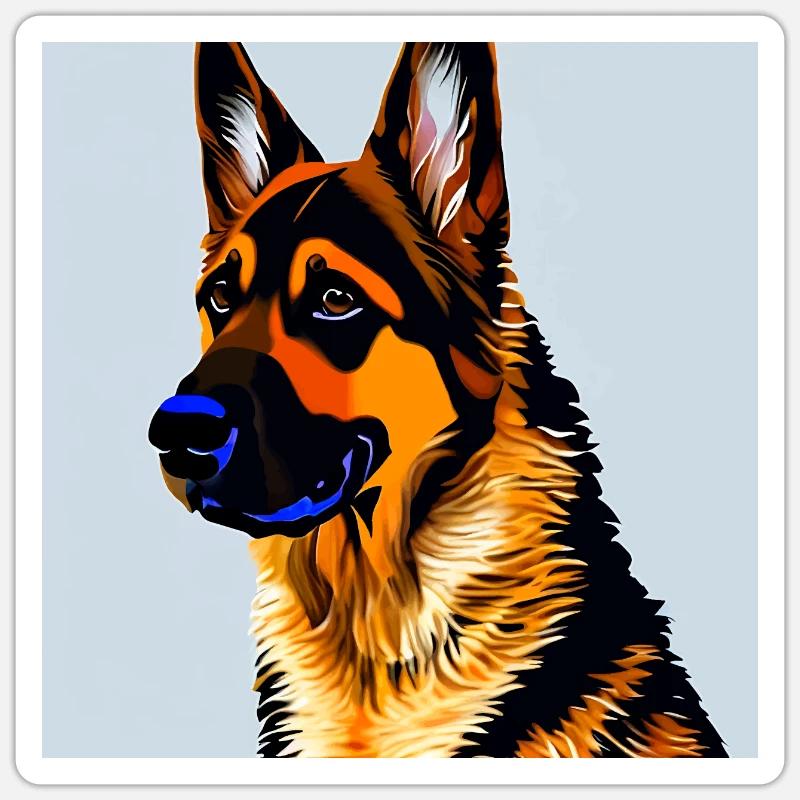 Sticker Größe S (10 x 10 cm) - 