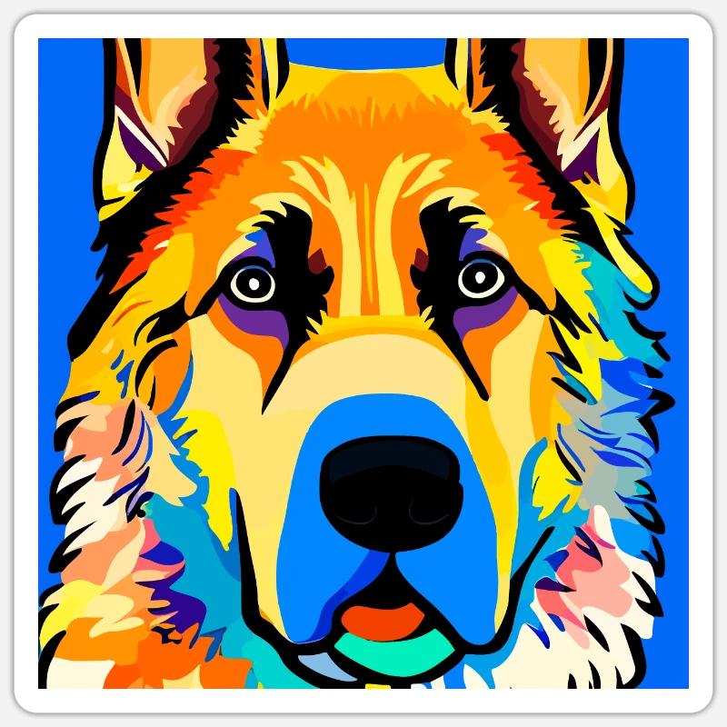 Sticker taille S (10 x 10 cm) - 