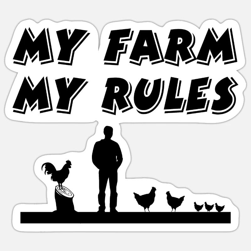 Sticker Größe S (10 x 10 cm) - 