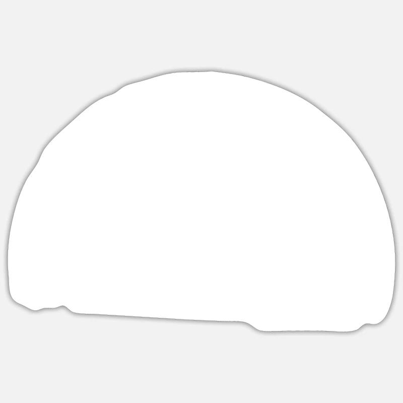 Evolution Grillfather Unique Grilling Shirt - Sticker size S (10 x 10 cm) - white matte