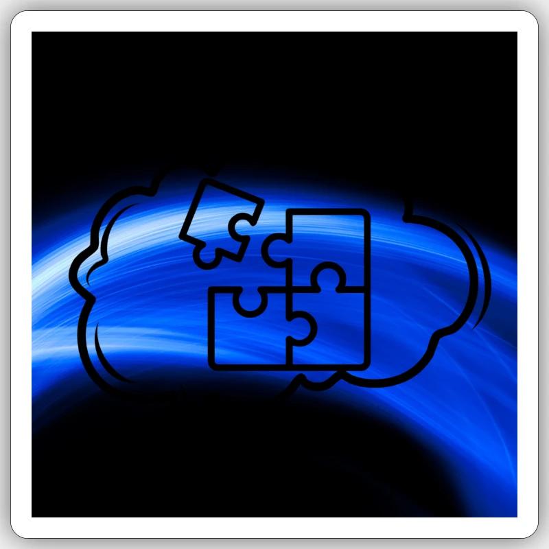 solution pullover Sticker Größe S (10 x 10 cm)