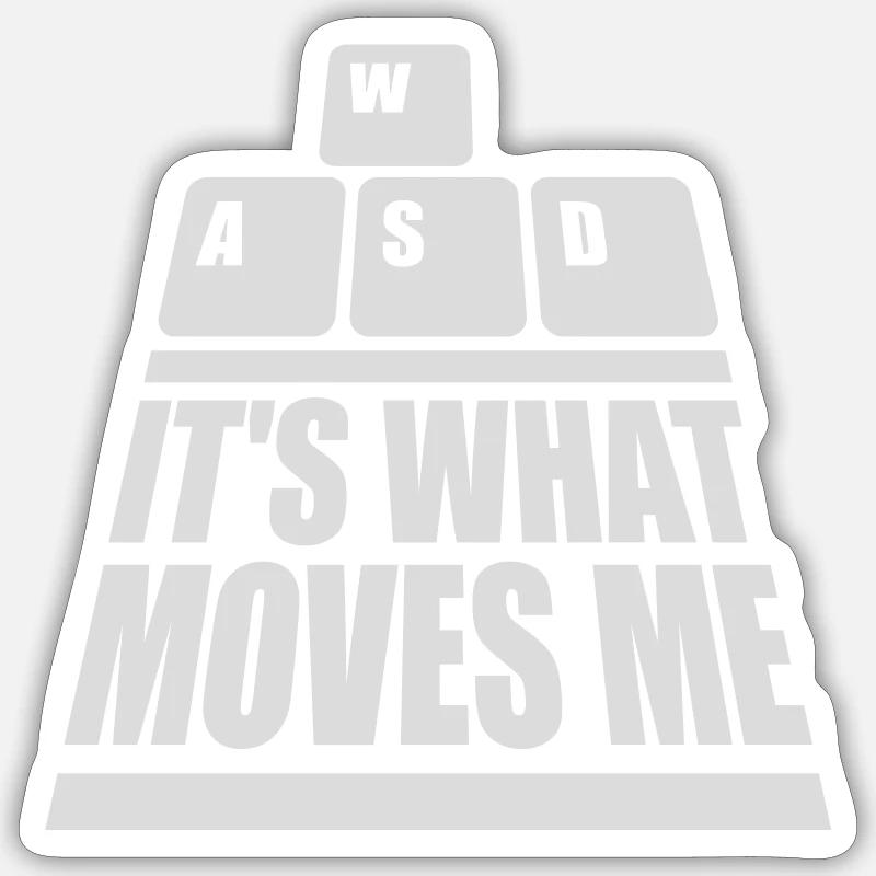 c’est ce qui m’émeut Sticker taille S (10 x 10 cm)