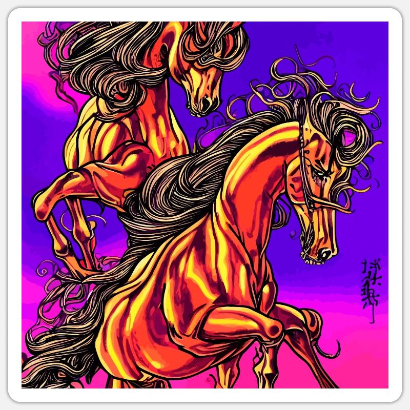 Sticker taille S (10 x 10 cm) - 