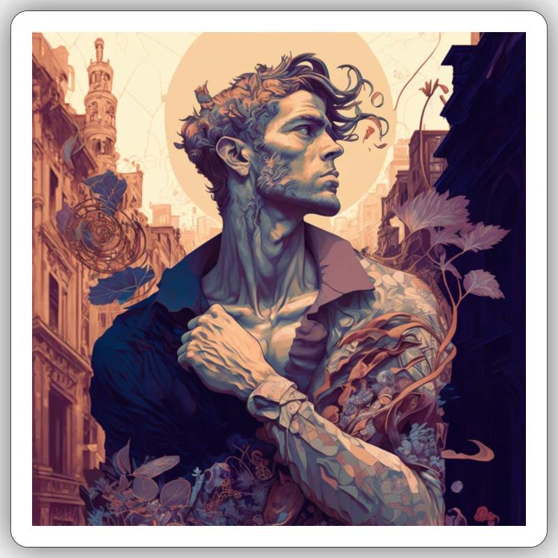 Sticker taille S (10 x 10 cm) - 