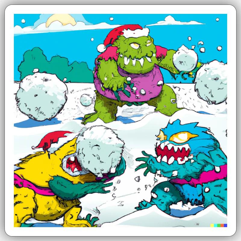 Sticker size S (10 x 10 cm) - 