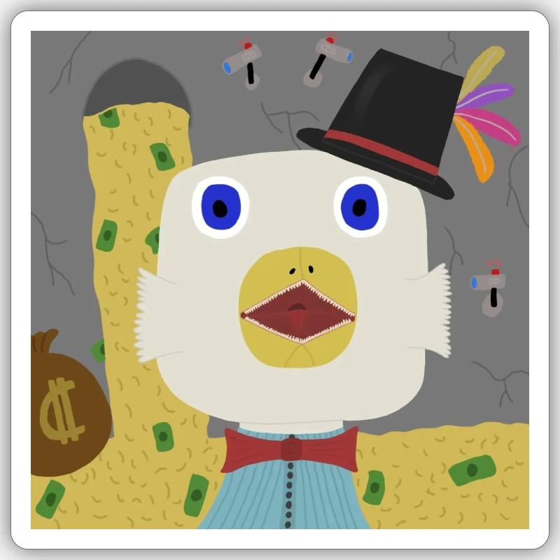 Sticker taille S (10 x 10 cm) - 