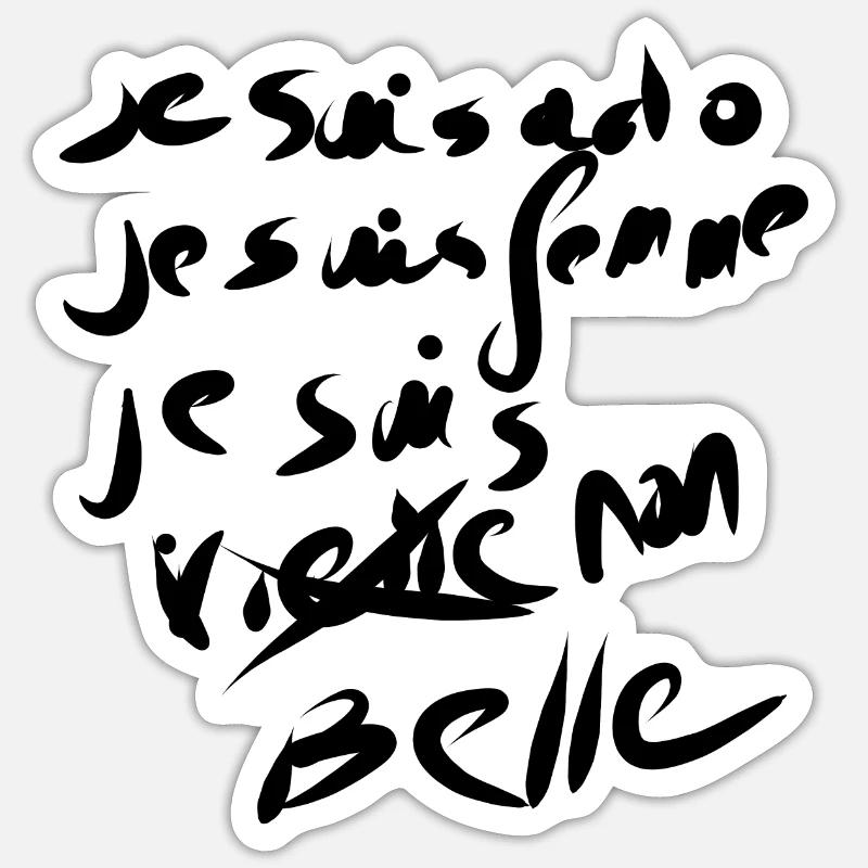 Sticker taille S (10 x 10 cm) - 