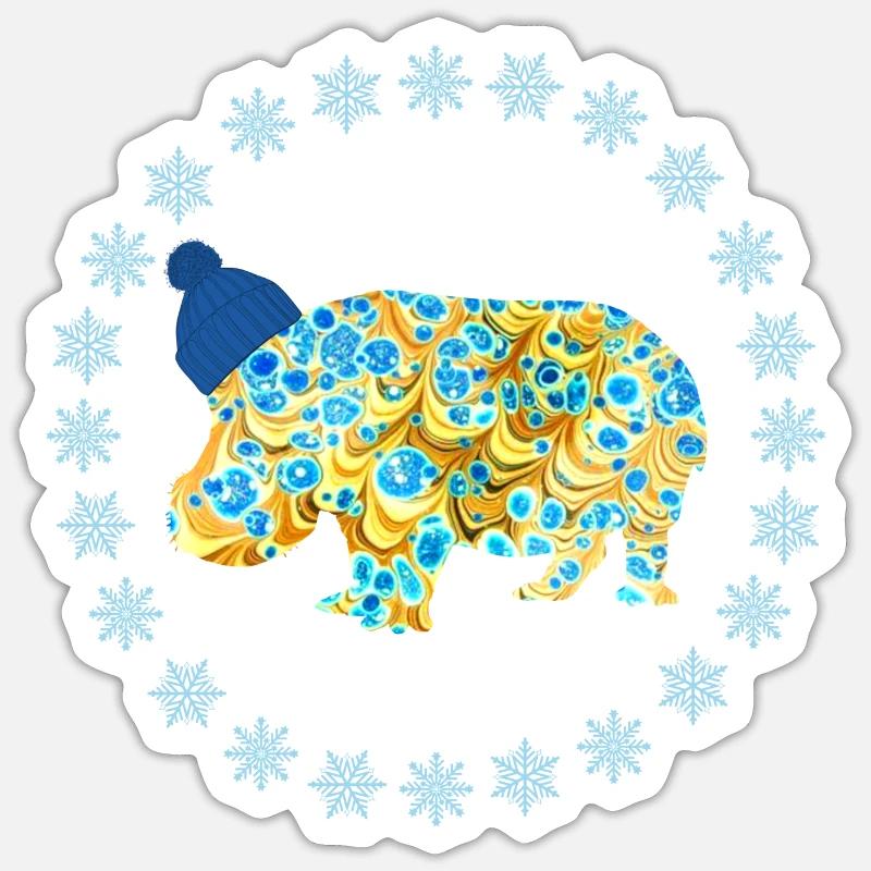 Sticker taille S (10 x 10 cm) - 