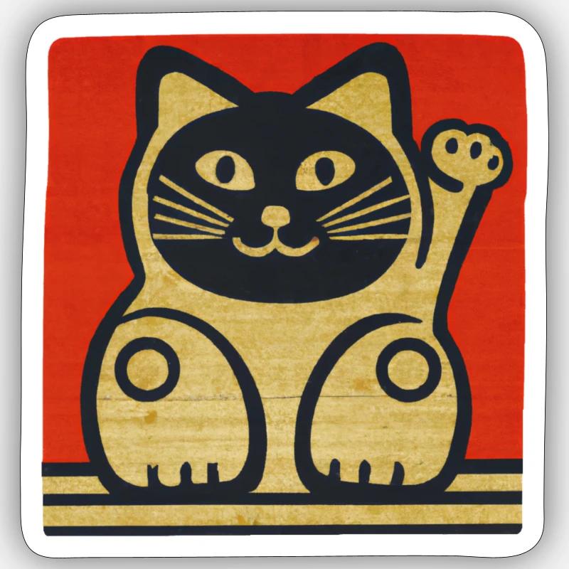 Sticker taille S (10 x 10 cm) - 