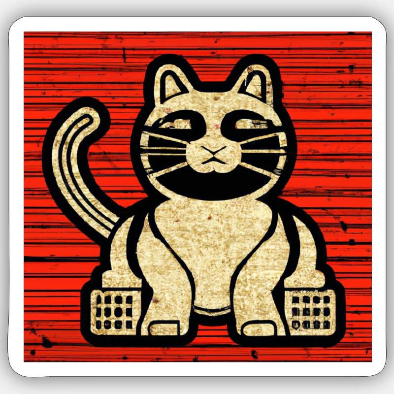 Sticker taille S (10 x 10 cm) - 