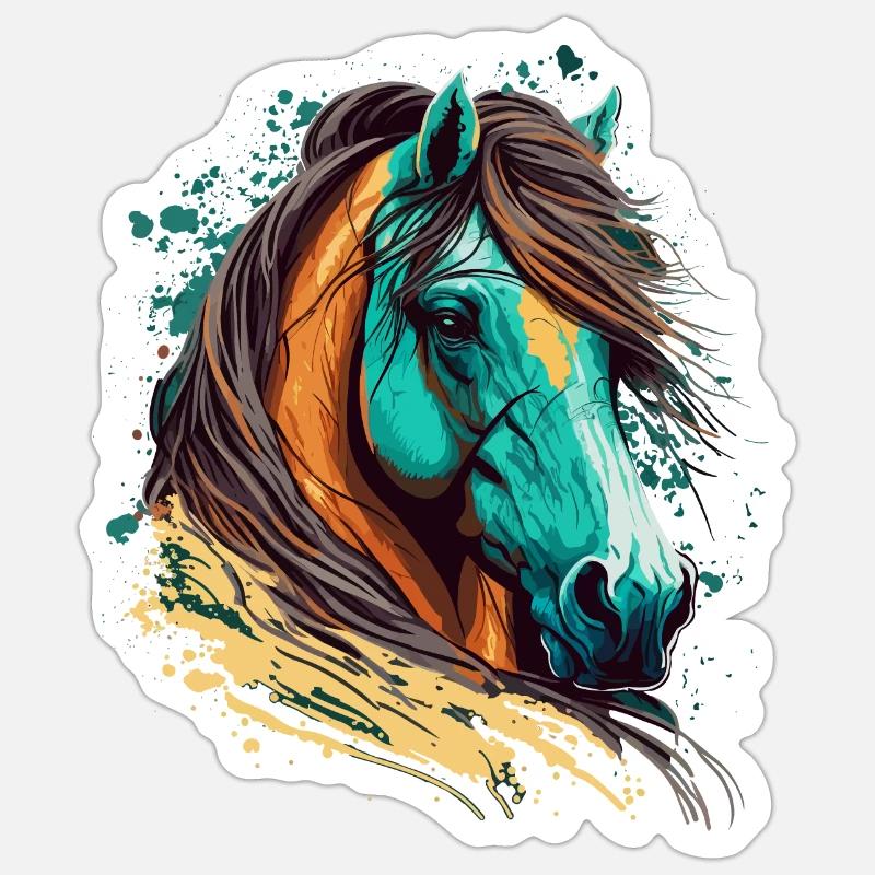 Sticker Größe S (10 x 10 cm) - 