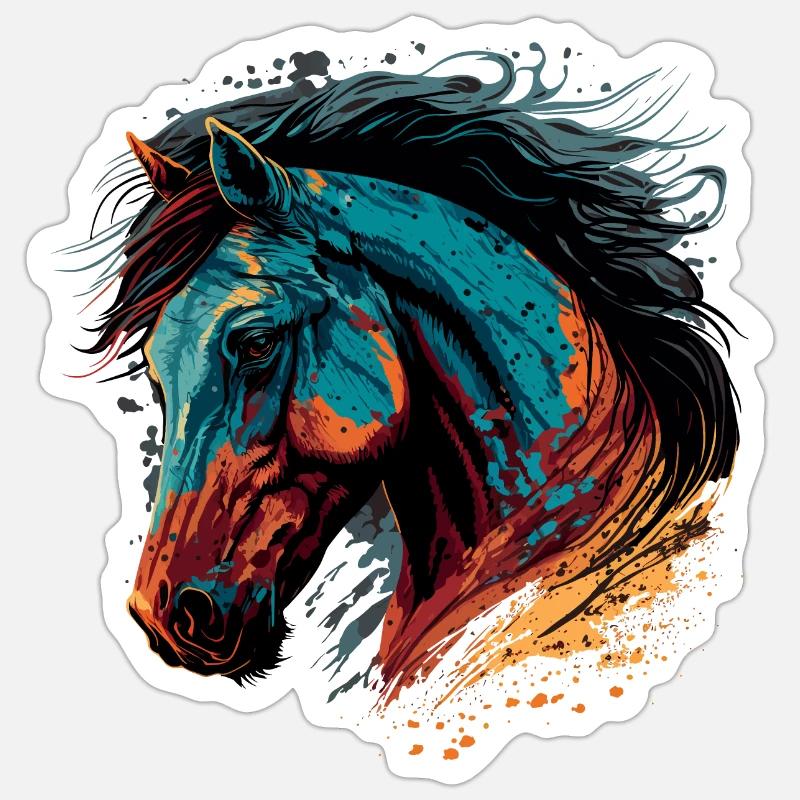 Sticker Größe S (10 x 10 cm) - 