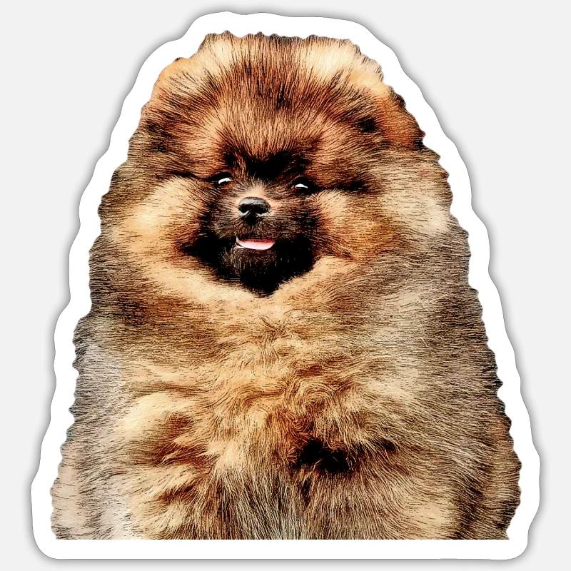 Buhruf - Sticker Größe S (10 x 10 cm) - Mattweiß
