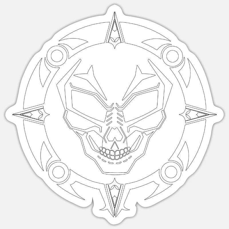 Sticker taille S (10 x 10 cm) - 
