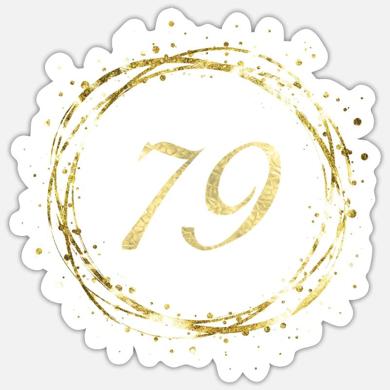 79 - Sticker taille S (10 x 10 cm) - blanc mat