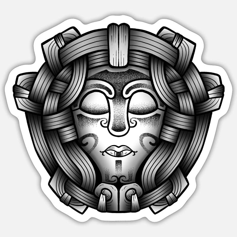 Walkürenkunst Sticker Größe S (10 x 10 cm)