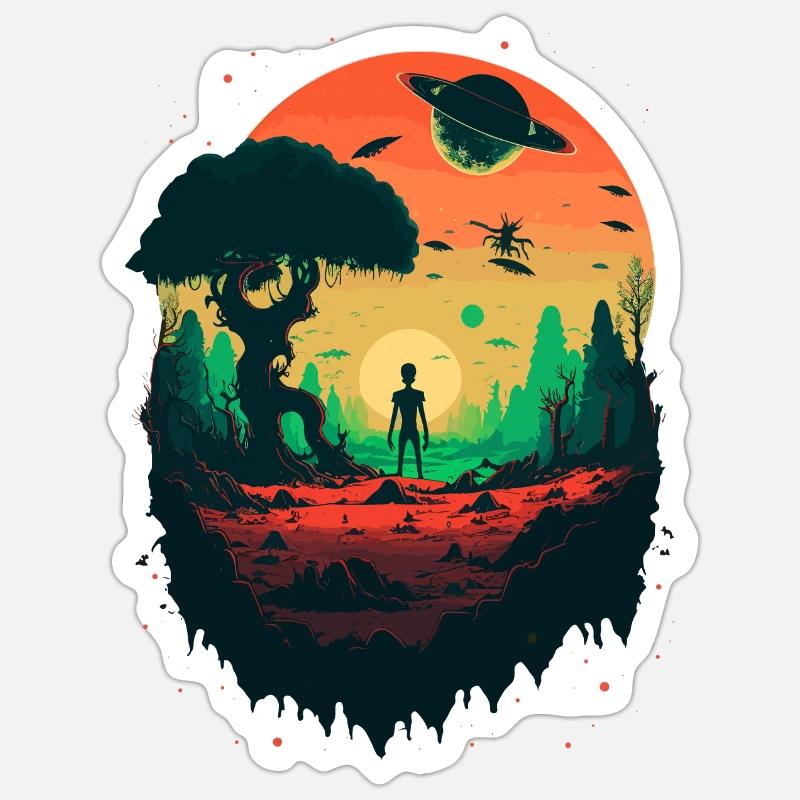 Sticker Größe S (10 x 10 cm) - 