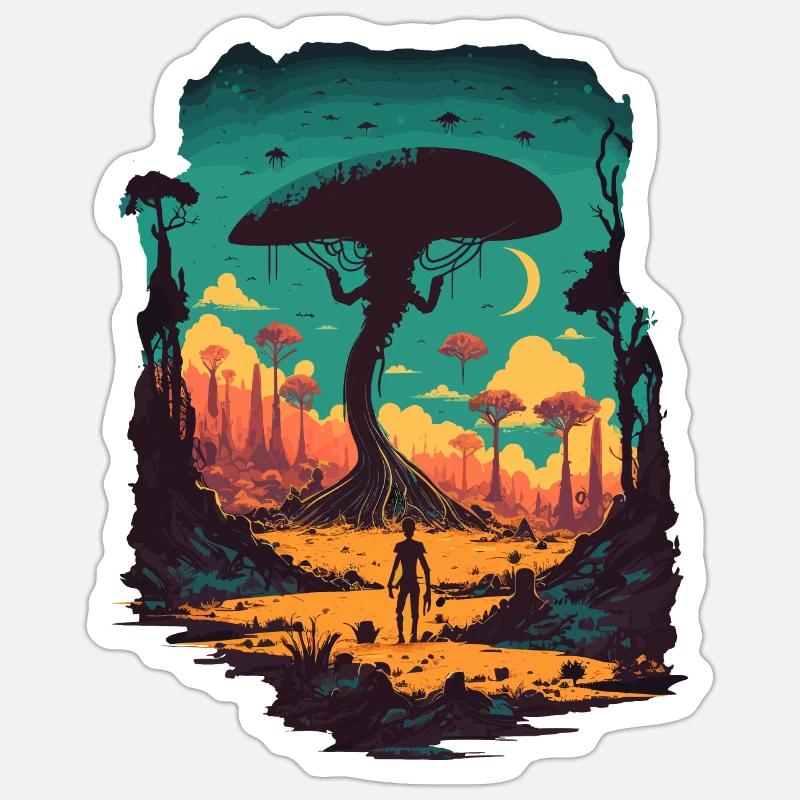 Sticker taille S (10 x 10 cm) - 