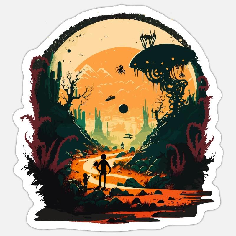 Sticker Größe S (10 x 10 cm) - 