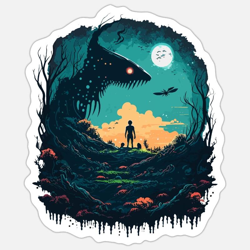 trending Sticker size S (10 x 10 cm)